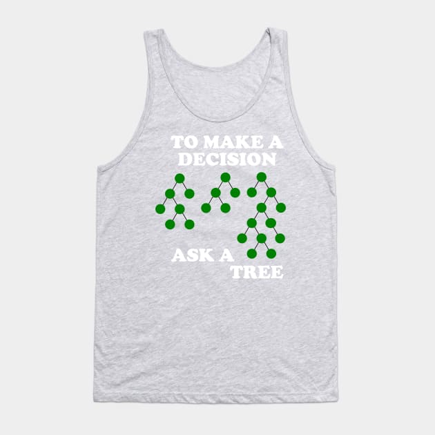 Decision Trees: Machine Learning Tank Top by encodedshirts